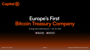 Strategy World 2026 — Capital B Keynote