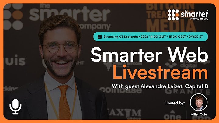 Livestream Smarter Web with Alexandre Laizet